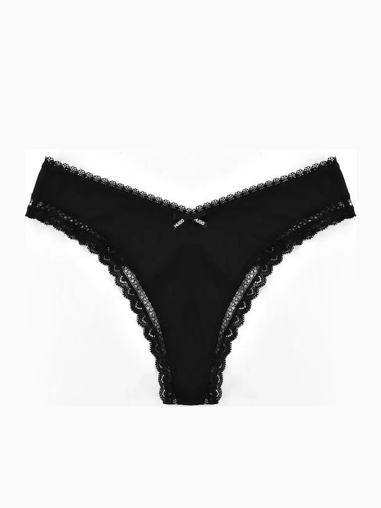 Women's String Black
