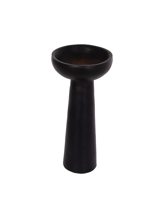 HomeMarkt Decorative Vase Lekkan Black 4x4x38cm