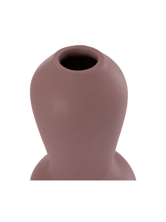HomeMarkt Decorative Vase Ceramic Chelin Purple 22x37cm