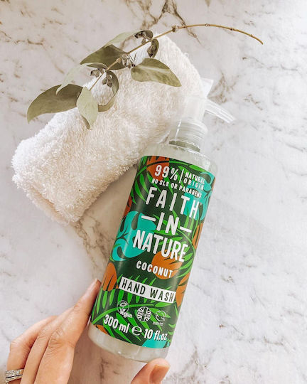 Faith in Nature Αφρόλουτρο με Βρώμη & Άρωμα Καρύδα 400ml