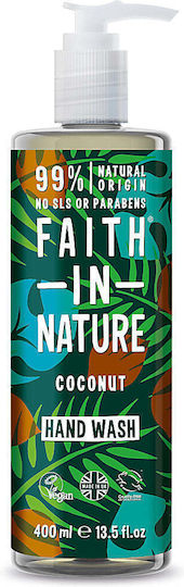 Faith in Nature Αφρόλουτρο με Βρώμη & Άρωμα Καρύδα 400ml