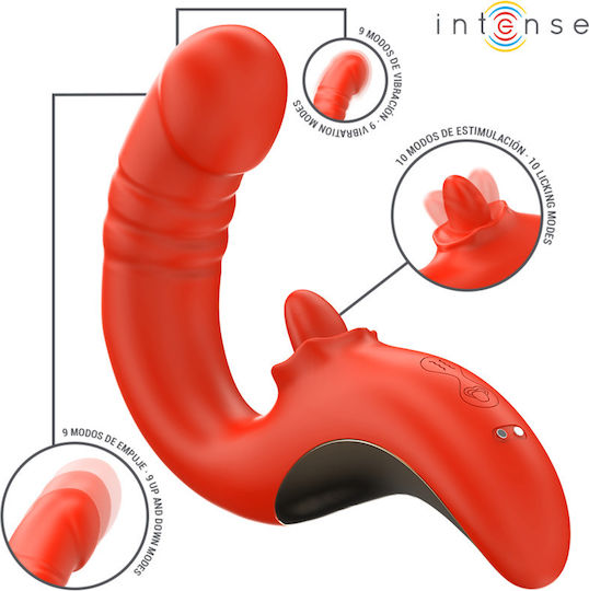 Intense Paulina Double Vibrator Red
