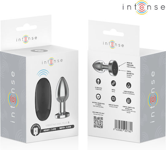 Intense Anal Plug with Wireless Functionality and Vibration Small