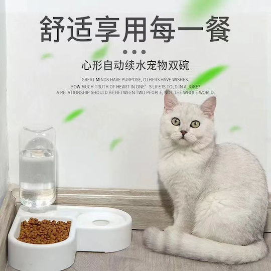 Verk Group Automatisch Kunststoff Schalen Futter & Wasser für Hund & Katze 2x