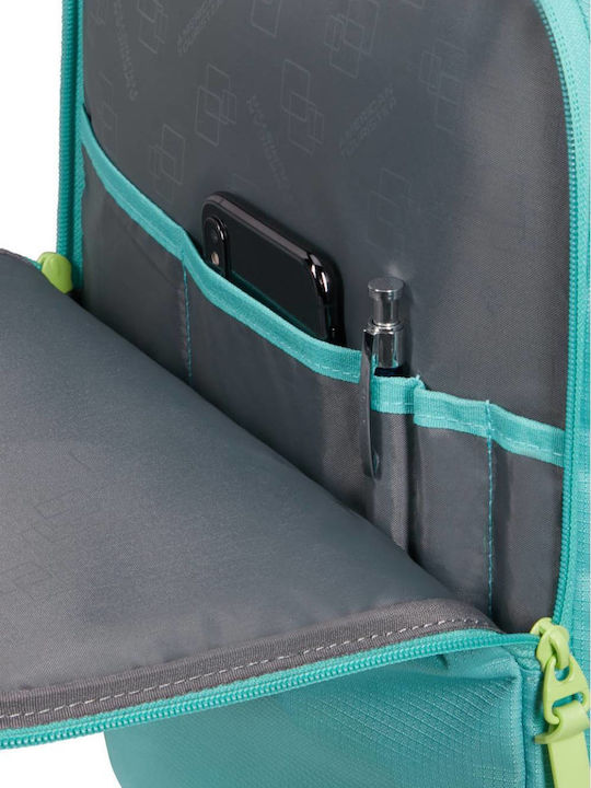 American Tourister Take2cabin M 38.2л Водоустойчива Тюркоазено Прашно / Лайм