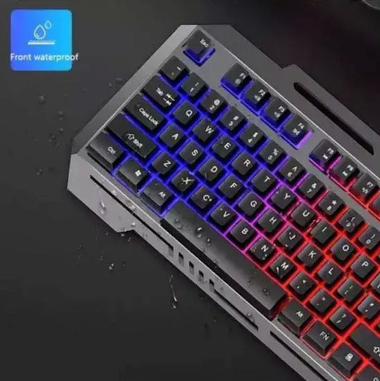 Forev Gaming Keyboard with RGB lighting (English US)