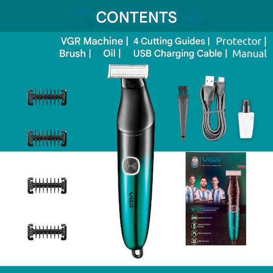 VGR V-339 Foil Electric Shaver Face / Body Rechargeable