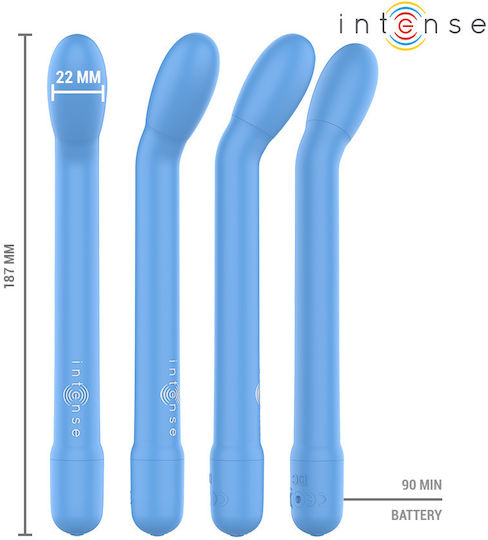 Intense Vibrator G-Spot 19cm Albastru