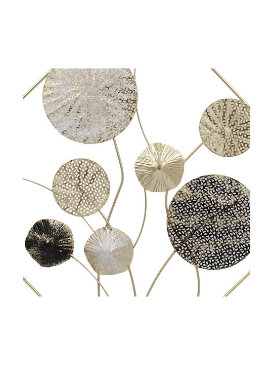 Keskor Geometric Wall Decor Element Made of Metal 45x45cm