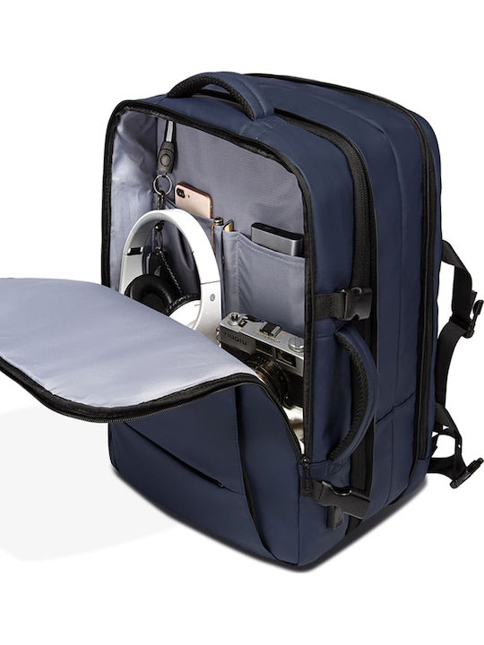 Bange 1908 Plus Αδιάβροχη Τσάντα Πλάτης για Laptop 17.3" με Θύρα USB σε Μπλε χρώμα