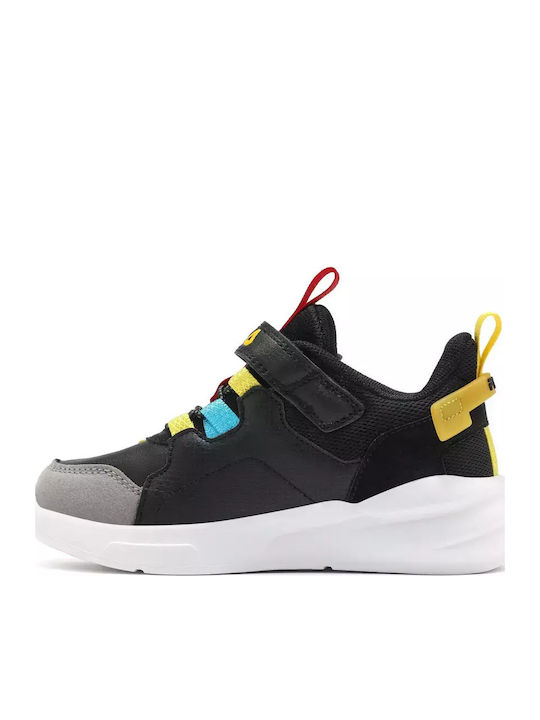 Memory Kinder Sneakers mit Klettverschluss Schwarz