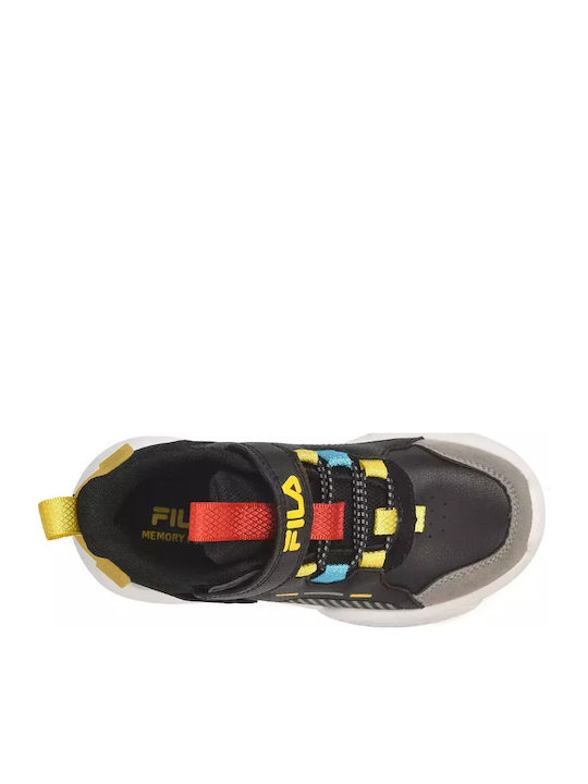 Memory Kinder Sneakers mit Klettverschluss Schwarz