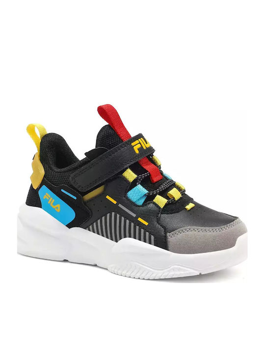 Memory Kinder Sneakers mit Klettverschluss Schwarz