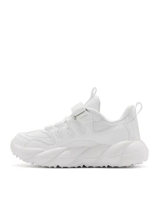 Memory Space 3 Kinder Sneakers mit Klettverschluss Weiß