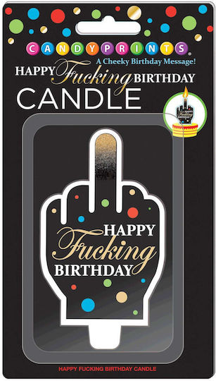Happy F'ing Geburtstag Kerze
