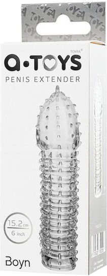 A-toys Penis Extender 15.2 Cm Transparent Sleeve