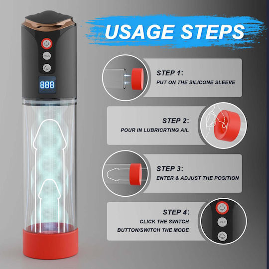 Automatic Pump 8 Suction Modes Counting Mode