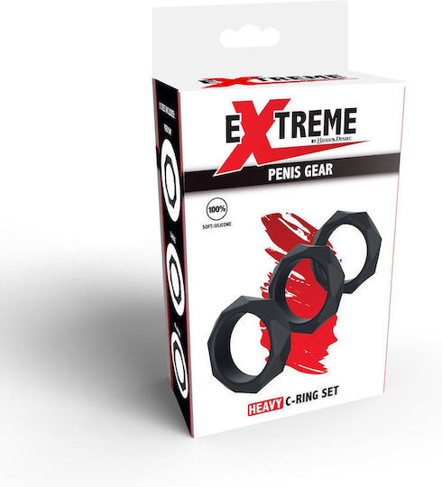 Heavy C-ring Set Black