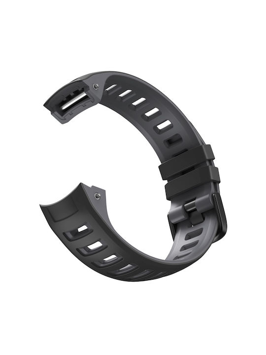 Two-Tone Silicone Strap Garmin Instinct – Gray-Black