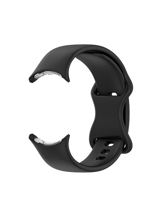 Σιλικόνη Λουράκι Google Pixel Watch 3 45mm Μαύρο Σιλικόνη Λουράκι Google Pixel Watch 3 45mm Μαύρο