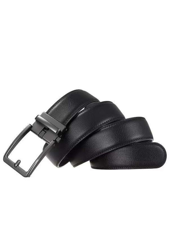 Men's Belt Leather Black