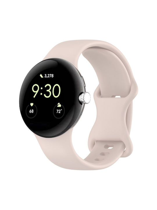 Σιλικόνη Λουράκι Google Pixel Watch 3 45mm Ροζ Σιλικόνη Λουράκι Google Pixel Watch 3 45mm Ροζ