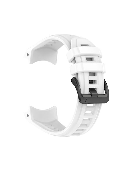 Curea din Silicon Garmin Instinct 3 45mm Alb