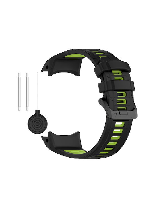 Silicone Strap Garmin Instinct 3 Solar Instinct 3 Amoled 50mm – Two-Tone Black-Green