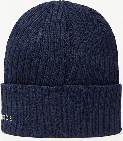 Watch Cap Beanie Unisex Beanie Knitted in Navy Blue color