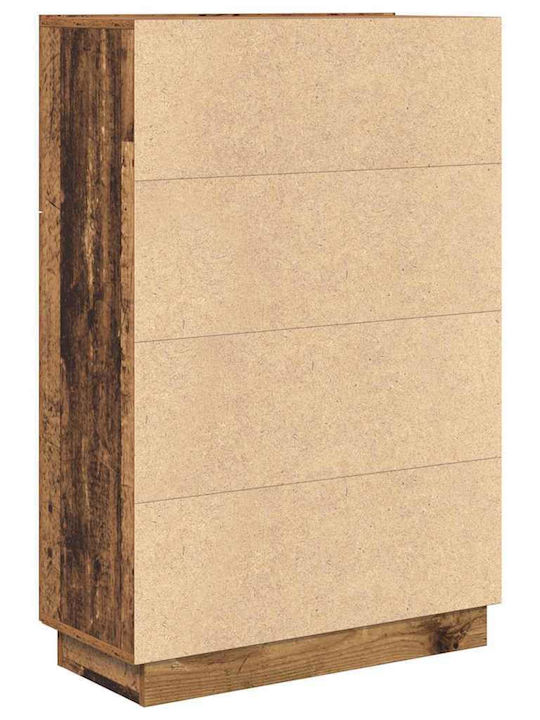 Γραφείο Ξύλινο Καφέ 71.5x31.5x106.5εκ.