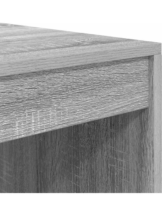 Desk Wooden Grey Sonoma 90x50x76cm