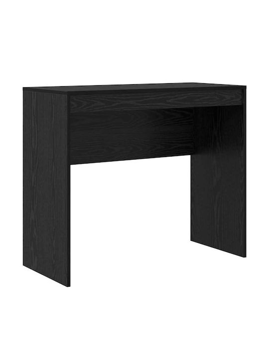 Desk Wooden Black Oak 90x40x76cm