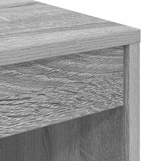 Schreibtisch Holz Grey Sonoma 90x40x76cm