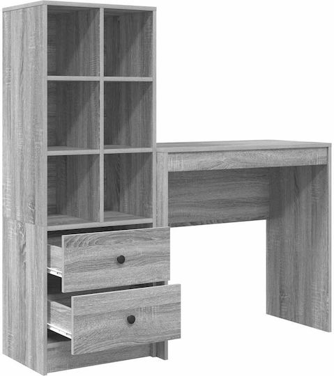 Schreibtisch Holz Sonoma Grey 80x40x76cm