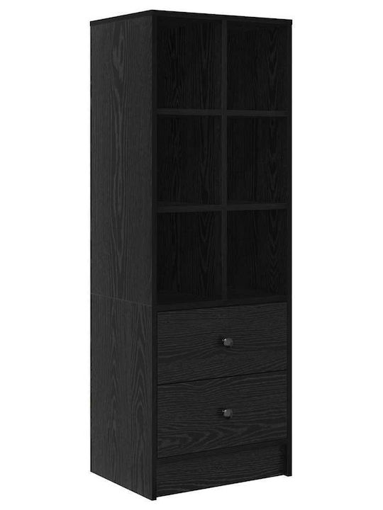 Desk Wooden Black Oak 100x40x76cm