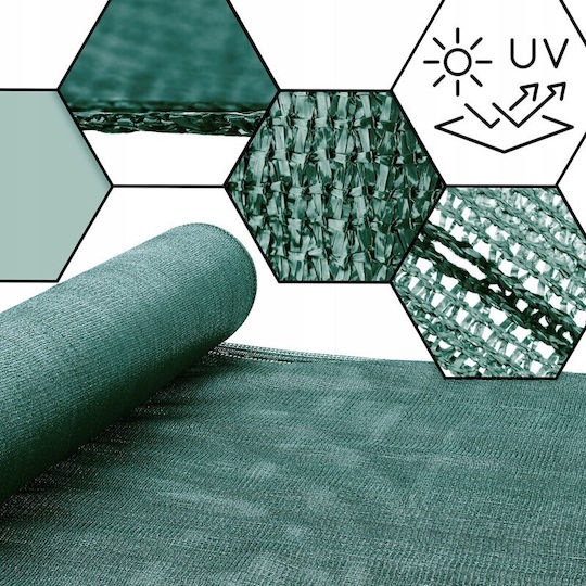 Shade Net Green in Roll 2x10m 50gr/m²
