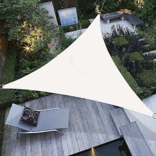 Триъгълник Shade Sail Бял 3x3x5m 180гр/кв.м