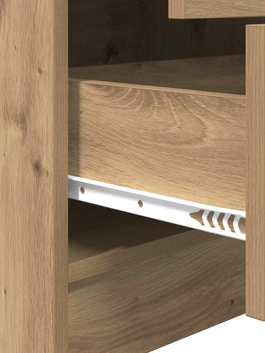 Γραφείο Ξύλινο Artisan Oak 90x50x76εκ.