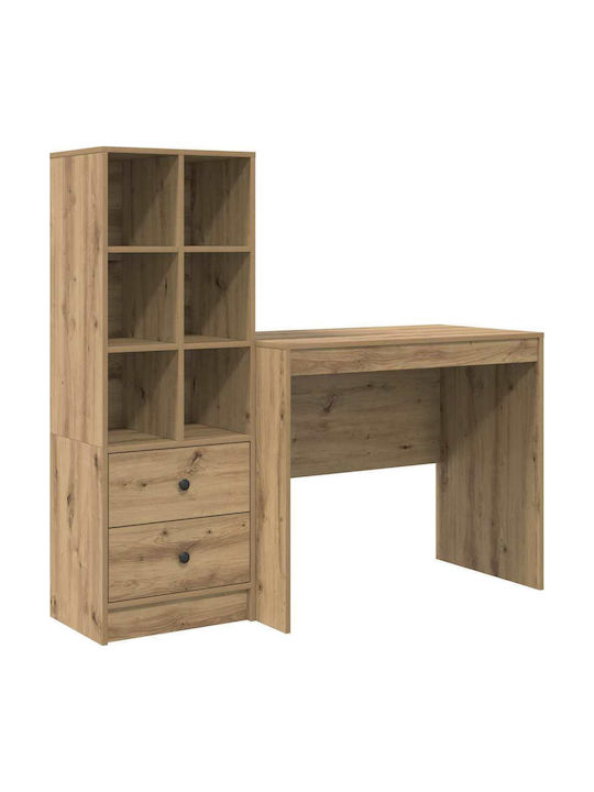 Γραφείο Ξύλινο Artisan Oak 90x50x76εκ.