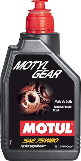 Motul Motyl Gear Βαλβολίνη Αυτοκινήτου για Χειροκίνητο Κιβώτιο Ταχυτήτων & Διαφορικό 75W-80 1lt