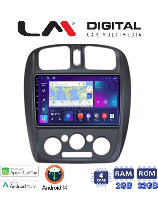 LM Digital Car Audio System for Mazda 323 1999-2004 (Bluetooth/USB/WiFi/GPS/Apple-Carplay/Android-Auto) with Touch Screen 9"