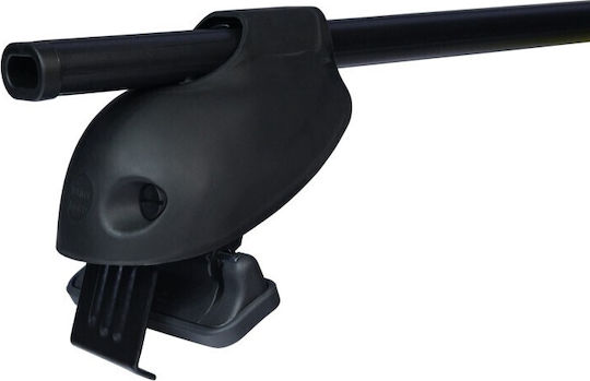 Cam Cam Autodachträger Metallisch Logico 110cm für Seat Arosa 3D mit Dachträgerfüßen Schwarze