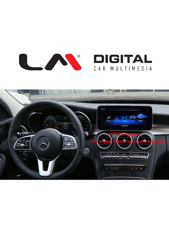 LM Digital Ηχοσύστημα Αυτοκινήτου για Mercedes-Benz C Class / GLC 2017 (Bluetooth/USB/WiFi/GPS/Apple-Carplay/Android-Auto)