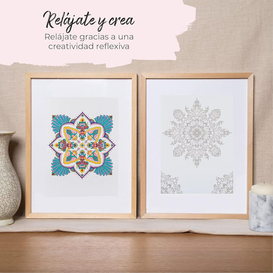 Mandalas Coloring Book Colorya A4 21x29.7 Cm