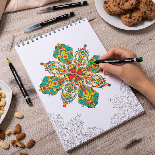 Mandalas Coloring Book Colorya A4 21x29.7 Cm