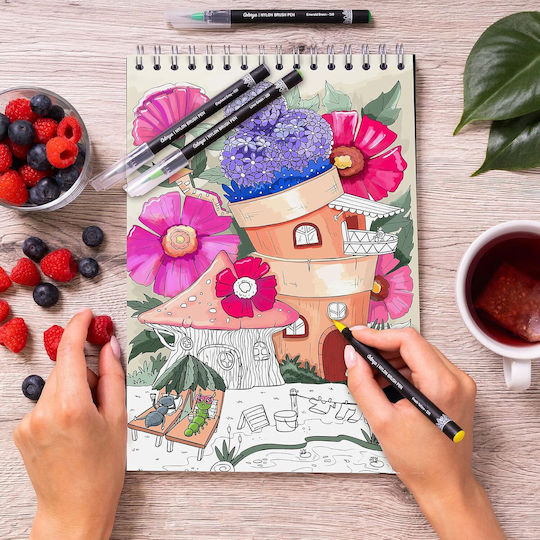 Coloring Book Colorya Coloring Adventures A4 30 Pages