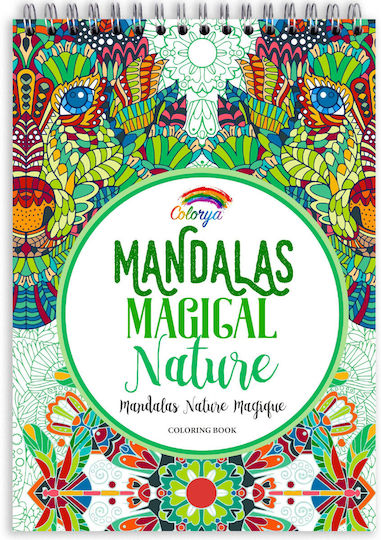 Coloring Book Colorya A4 Mandala Anti-stress 30 Pages