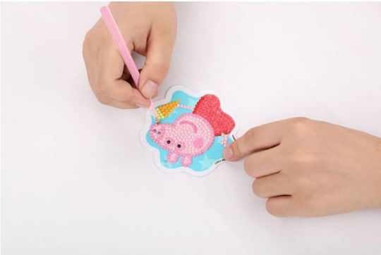 Creative Kit Diamond Dotz Peppa Pig Diy Pictures Bracelets Stickers Children's Diamond Painting