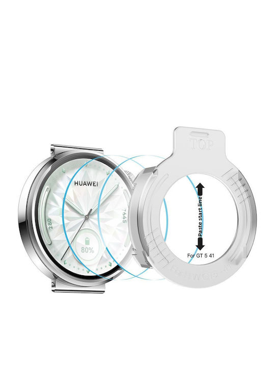 Tech-Protect Tempered Glass for the Huawei Watch GT 5 41 mm 2pcs