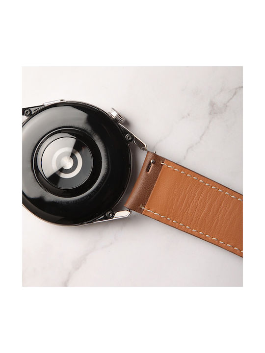 Lederarmband Für Allgemeine Verwendung 22 Mm Braune